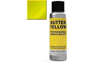 Anodizing Dye for Aluminum | Light to Rich Yellow | Yellow 4A