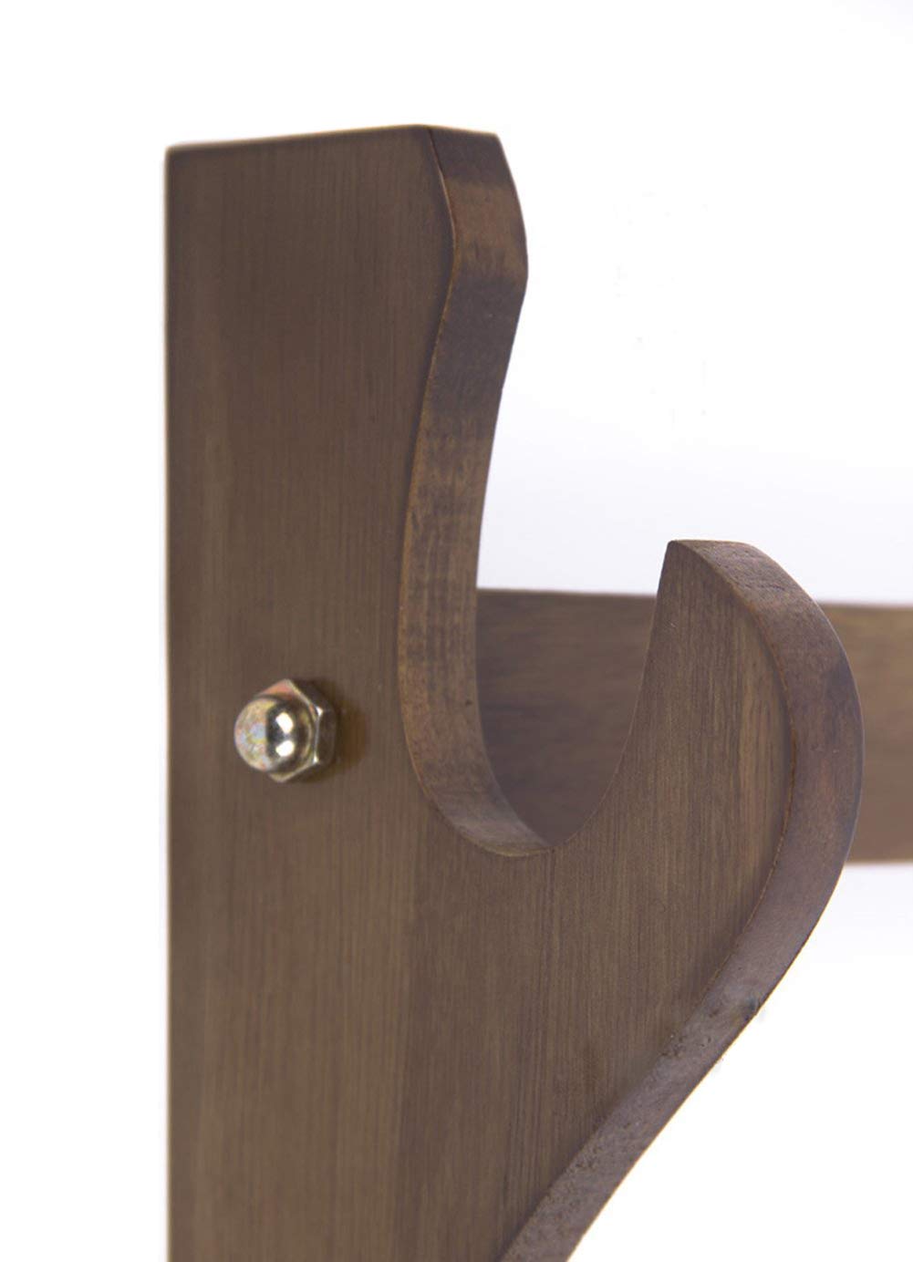 Schwerthalter Wandhalterung japanischen Samurai-Schwert-Ausstellungsstand Hanger Bracket Katana Wakizashi Tanto Holz,2Tier Size