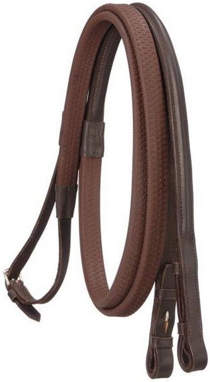 SilverFox Raised Rubber Grip Reins