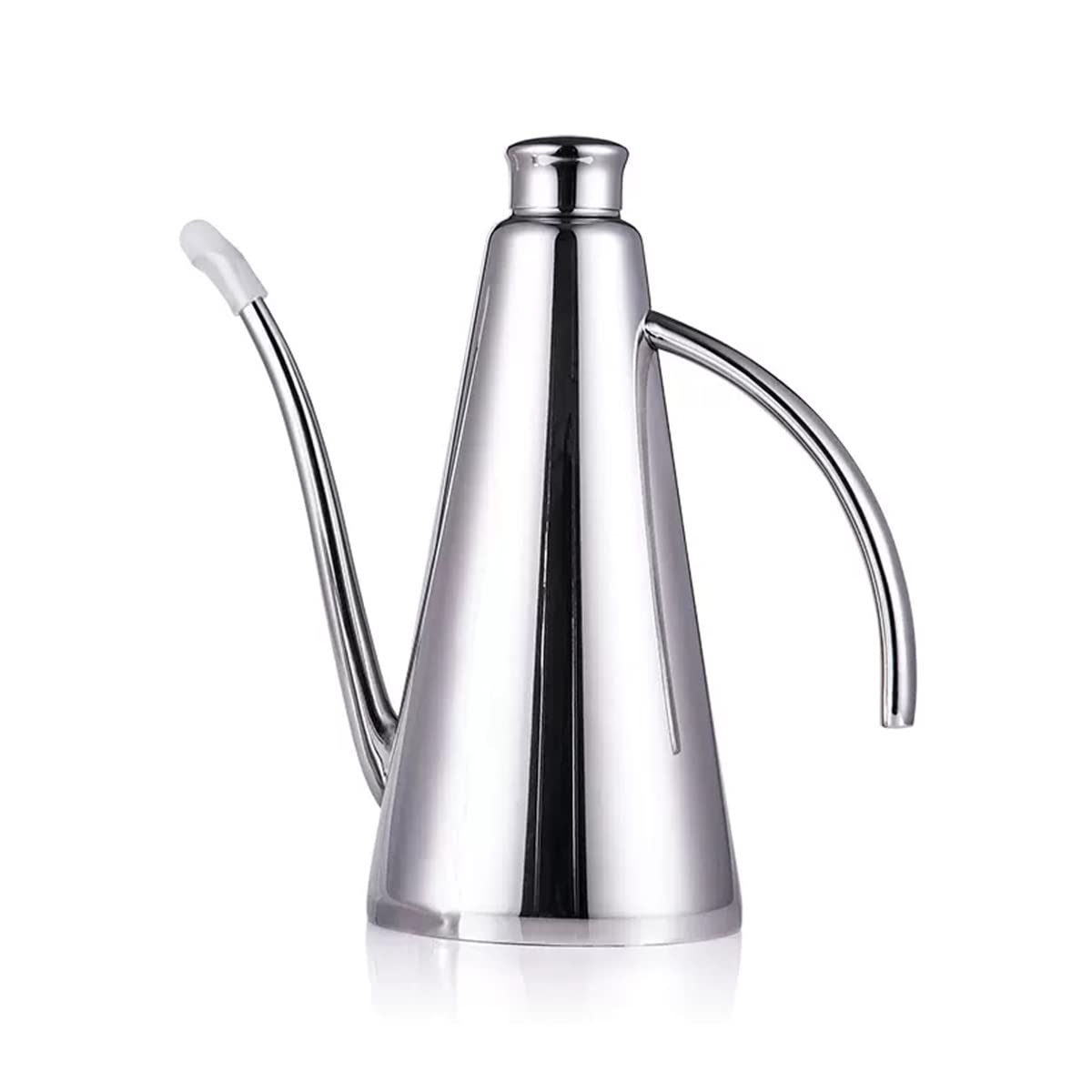 Oliera in acciaio inox per cucinare, contenitore per olio, aceto, salsa di soia, essenziale da cucina, bottiglia facile da versare