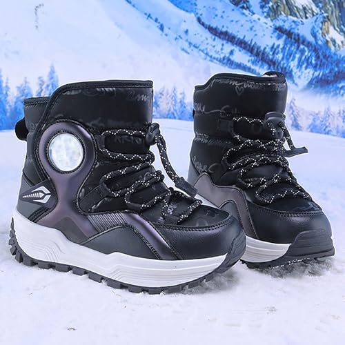 Boys Girls Toddler Snow Boots Resistant Outdoor Winter Mid Calf Boot Snow Boots Boy Kids Rubber Insulated Boots3