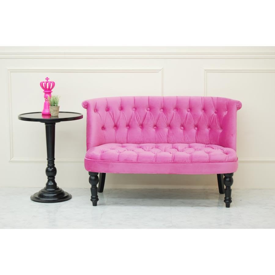 2人掛けソファ コンパクトタイプ ピンク系 幅110 Amazon｜2人掛けソファ コンパクト サイズ ファブリック 110cm 120cm