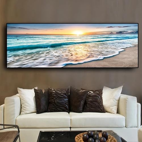 Affiches de paysage de plage pour décoration zen du salon de maison