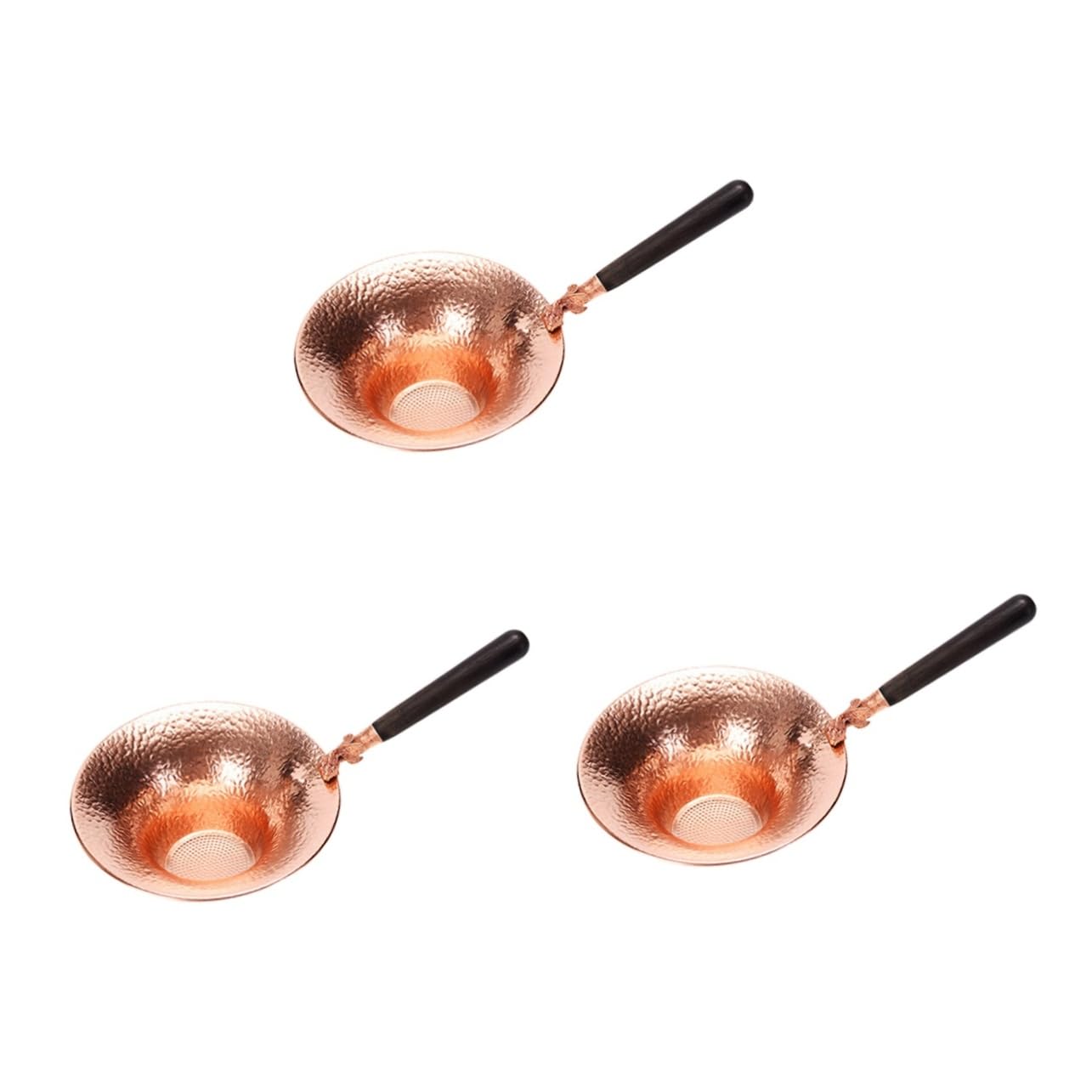 UPKOCH 3stücke Teesieb Mit Fischmuster Kupfer Teefilter Für Lose Teeblätter Für Schwarzen Grünen Und Kräutertee Hochwertiges Teezubehör Verschiedenen Farben