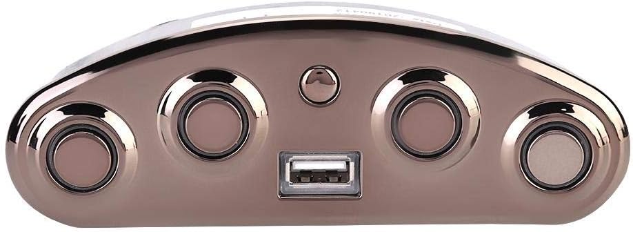 Mumusuki USB Recliner Charger Controller, 5-Button Electroplated Handle with Dual Motor Control and 5V/2A Charging Port, 1.8m Cable for Power Sofas