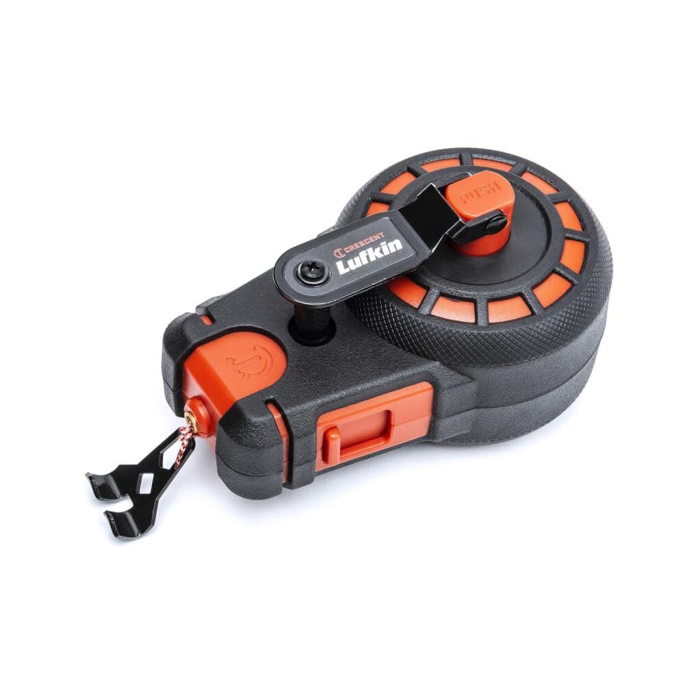 Crescent Lufkin 50' Compact Chalk Reel with Blue Chalk, CL50