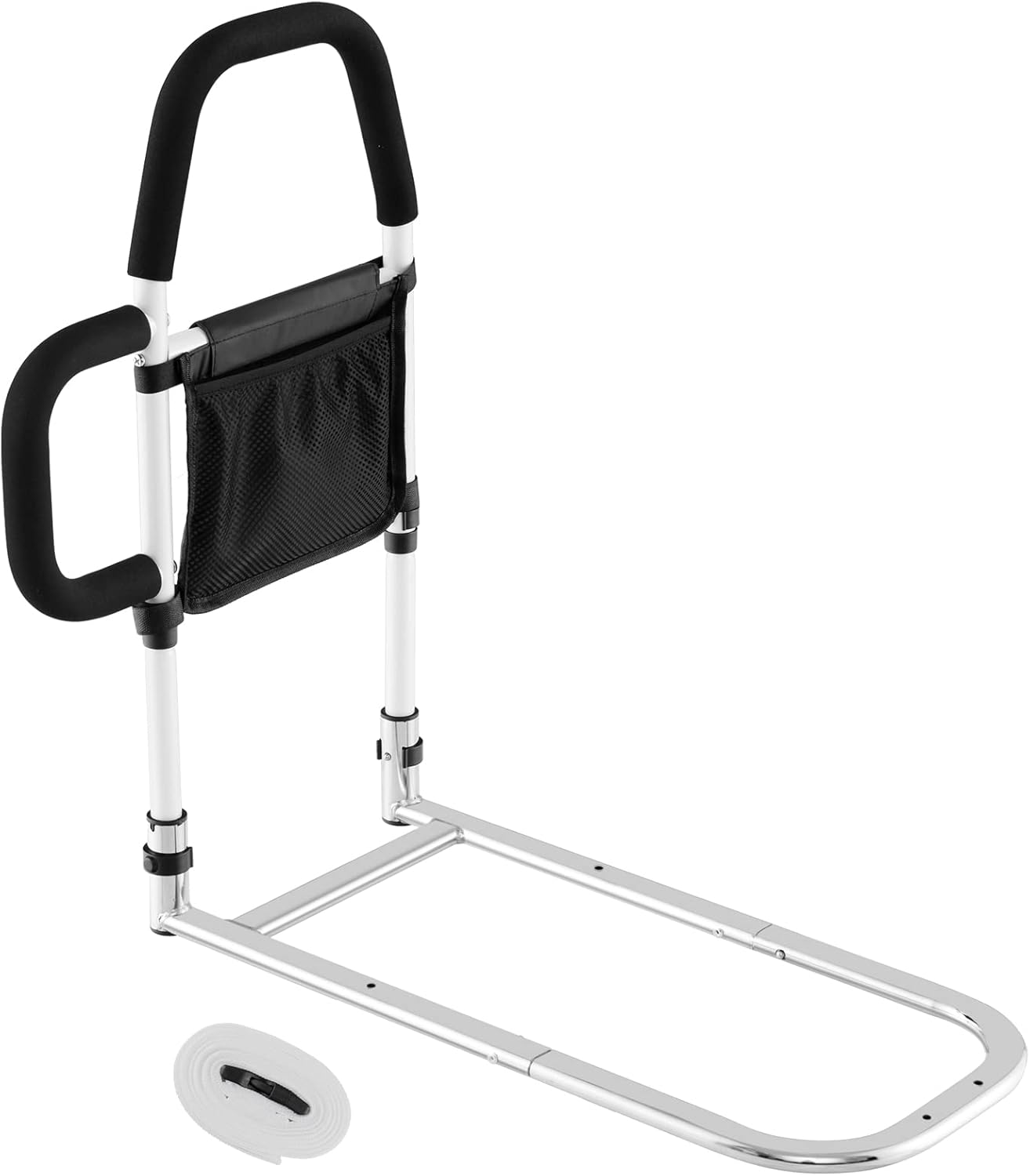 Goplus Bed Rail for Elderly Adults, Safety Bed Assist Rail w/Dual