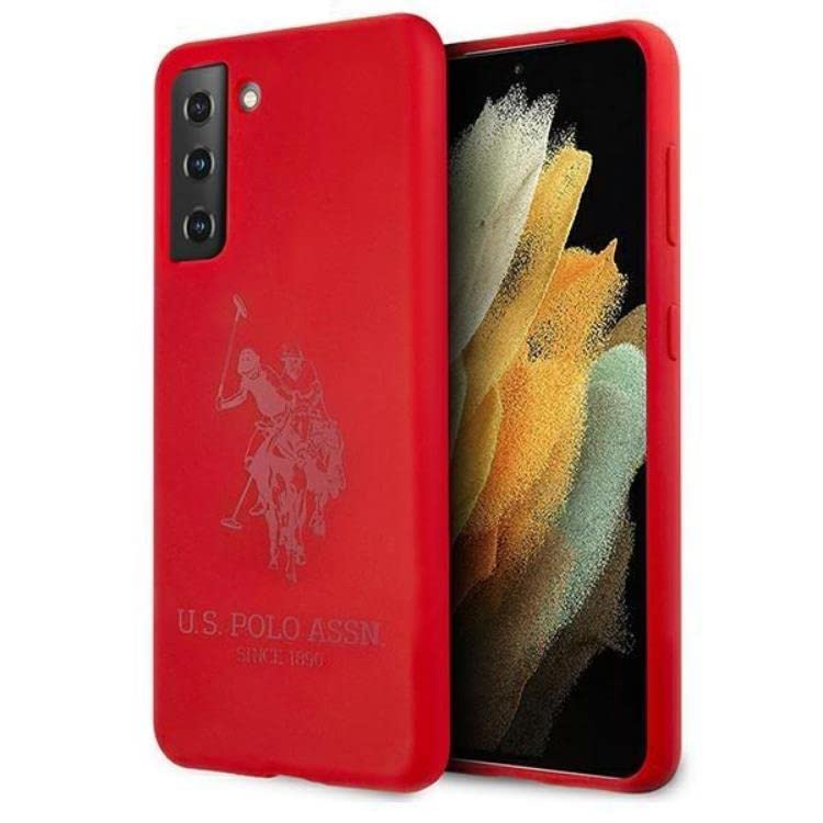 US Polo Couche Traseira Galaxy S21 - Vermelho
