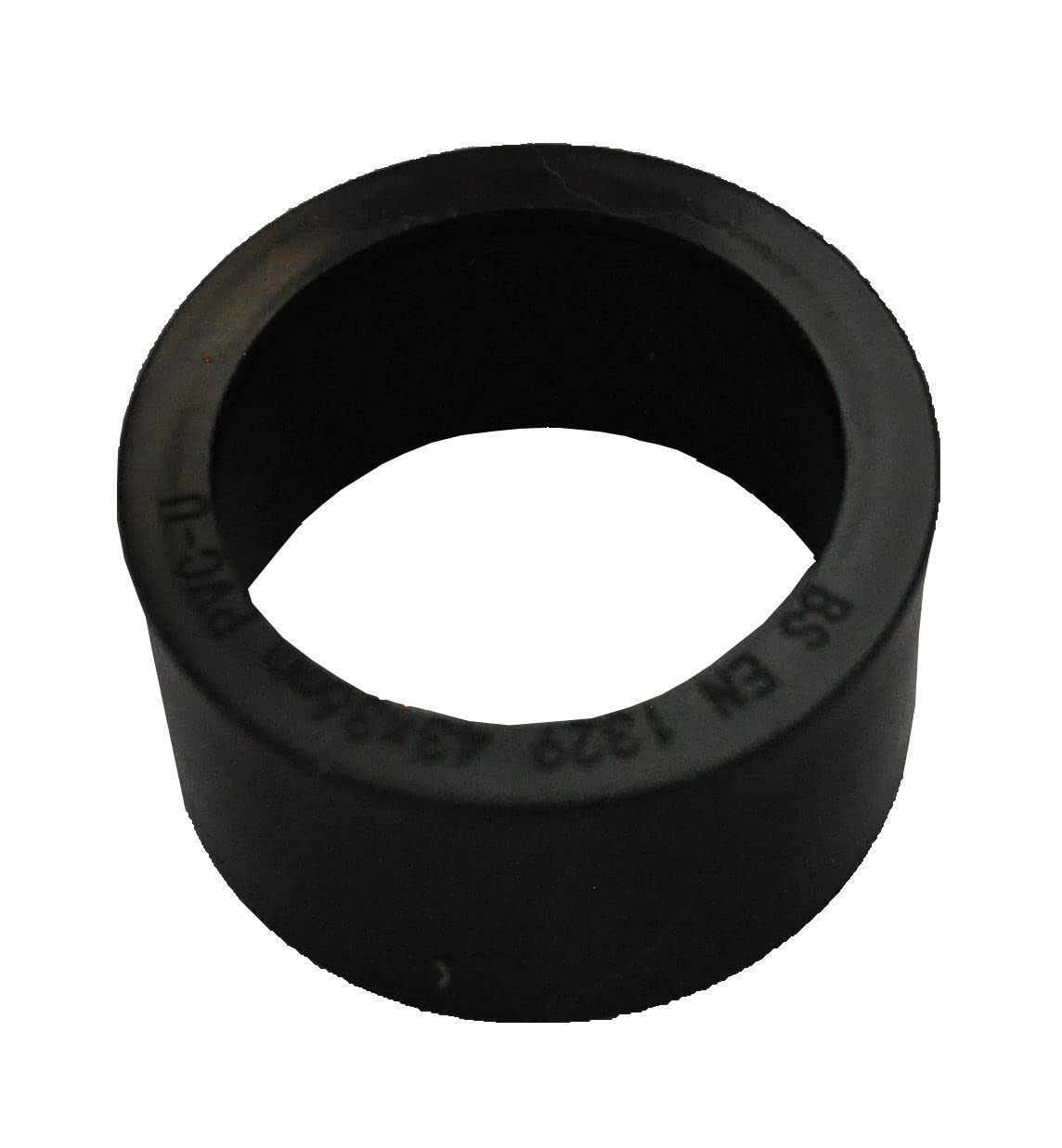 Solvent Black 50mm (56mm) x 40mm (43mm) Pipe Reducer - Pack of 5