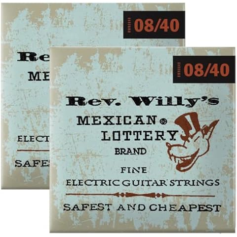Dunlop Rev. Willy's Electric Guitar Strings 08-40 - 2 Pack Cover