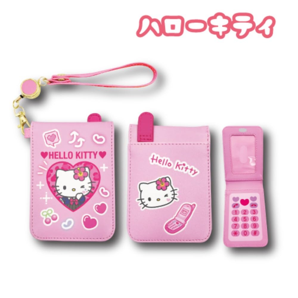 キティちゃん パスケース スクバキーホルダー ガラケーキーホルダー 9点セット キティちゃん パスケース スクバキーホルダー ガラケーキーホルダー 9
