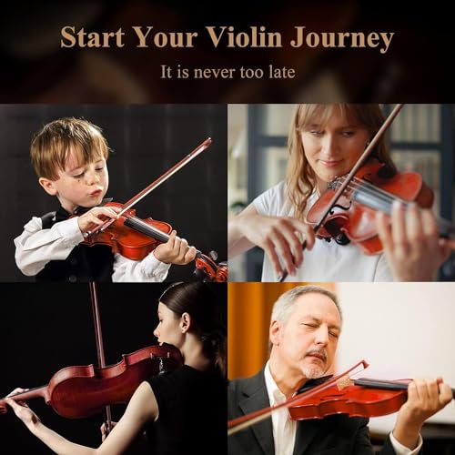 Image of MOCKING BIRD 4 /4 Violin Bow with Rosin| Straight Brazilwood & Natural Violin Bow Horse hair for All types of Violin /Viola| Best for Students & Professionals