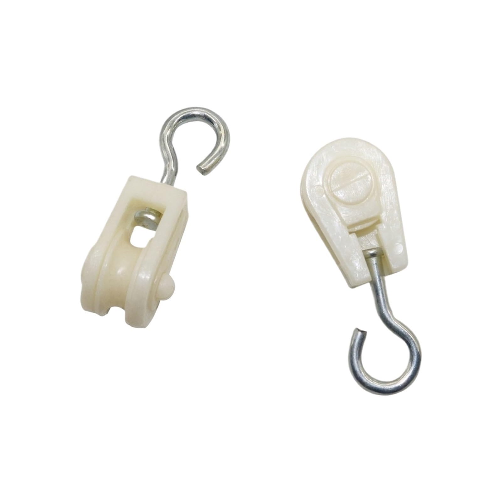 Sistema di pulegge in acciaio inox e nylon, 63 mm, per carichi pesanti, set di 10 per applicazioni di sartiame, sollevamento e trazione