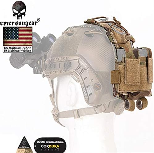 Best Quality - Pouches - New Emersongear Combat Helmet MK2 Battery Box Counterweight Multicam Tactical Helmet Pouch - by DINAX - 1 PCs