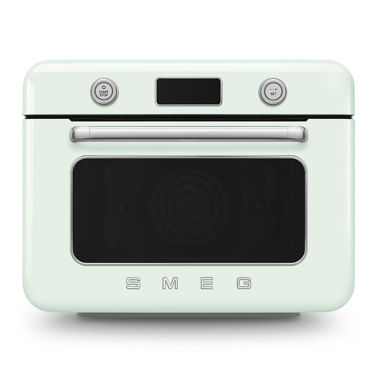 Photo 1 of SMEG COF01Countertop Combi Oven - Multi-Function Grill, Air Fry, Steam, Bake, Convection, Defrost, and Warm, 10 Cooking Functions - Made In Italy (Pastel Green)