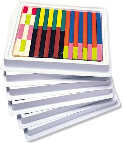 Learning Resources Cuisenaire Varillas de plástico, 6 juegos de 74