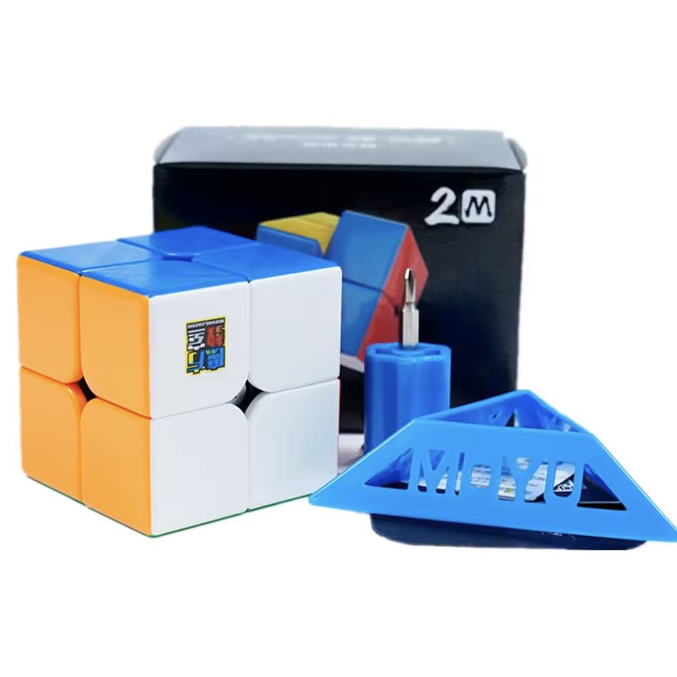 lingsi_siling Meilong M 2x2 3x3 4x4 5x5 Speed Cube, Pyraminx M Professional Puzzle Toys For Children Kids Gift Toy