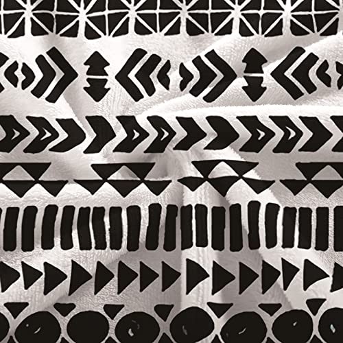 Couverture plaid flannel KnSam 180x200cm plaid imprimé géométrique