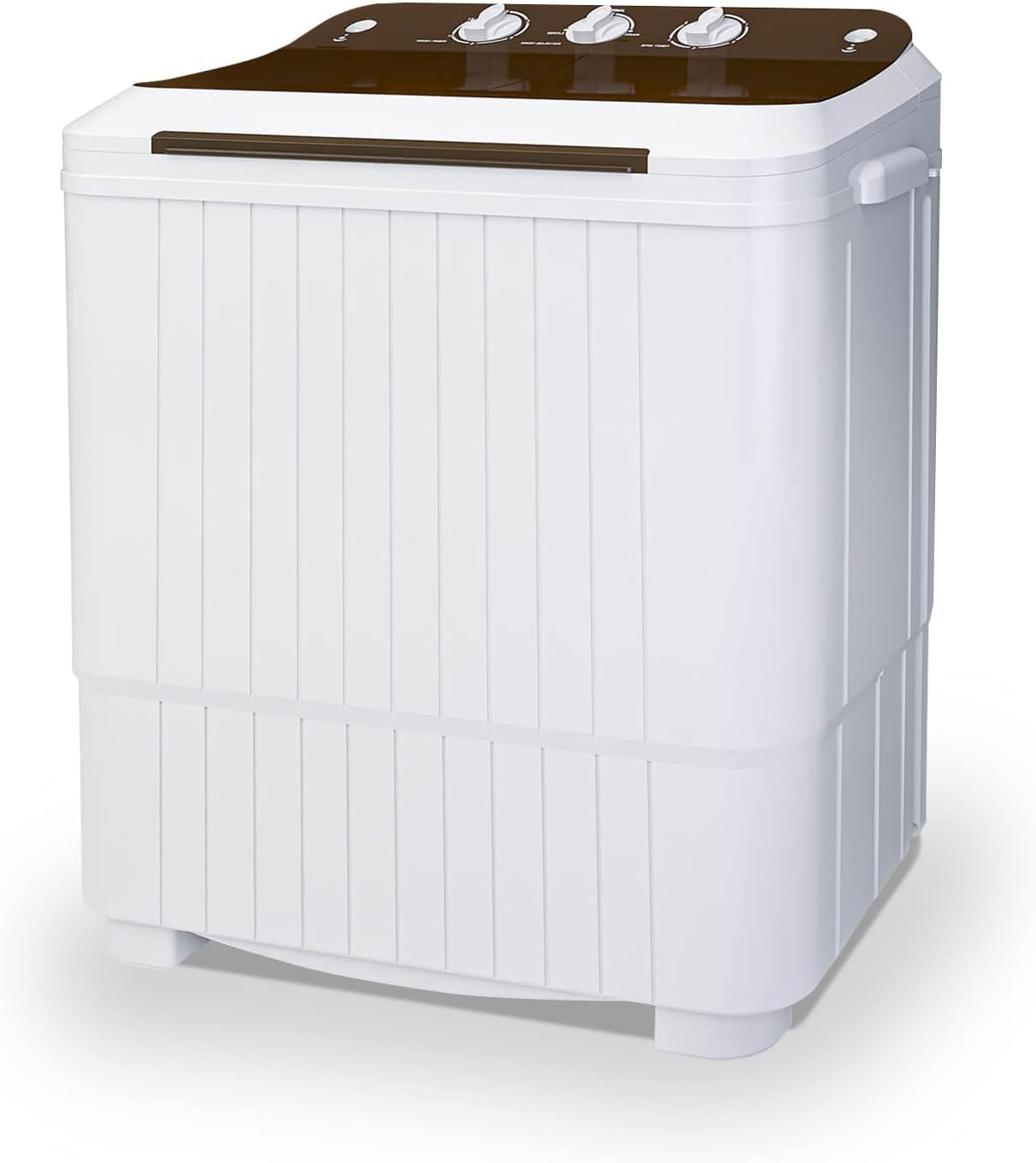 KUPPET Washing Machine, 16.5lbs Compact Twin Tub Wash&Spin