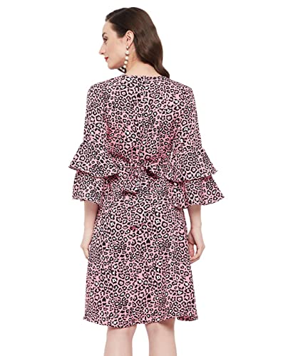 Image of Uptownie Lite Women's Crepe Skater Knee Length Dress