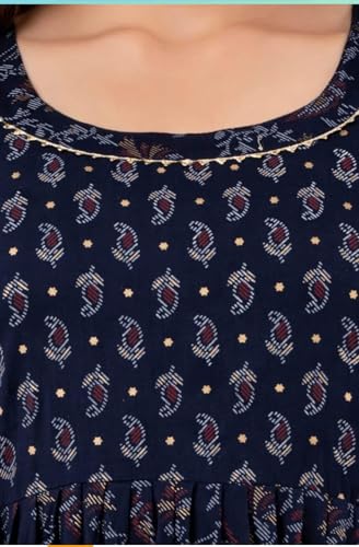 Image of Women's Maternity Kurti for Feeding Zippers | Feeding Kurti with Concealed Zip for Pre & Post Pregnancy |Maternity Dresses for Women (Combo Pack of 2 Kurti)