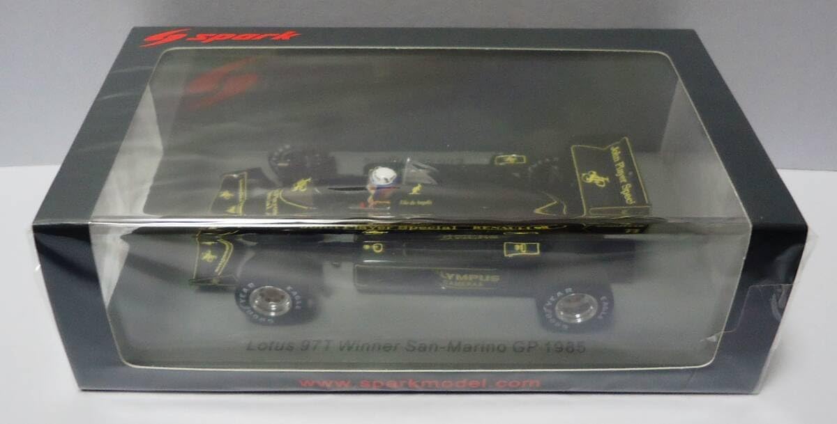 Lotus 97T サンマリノGP 1985 f1 ミニカー Amazon | スパーク 1/43 ロータス 97T F1 1985 サンマリノGP ウィナー
