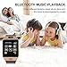 Padgene DZ09 Bluetooth Smart Watch with Camera for Samsung, Nexus, HTC, Sony,LG and Other Android Smartphones (Silver(Black Band))