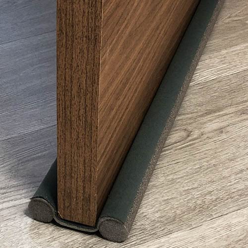 BURLETE BAJO PUERTA RODILLO GRIS 95 CM Cover