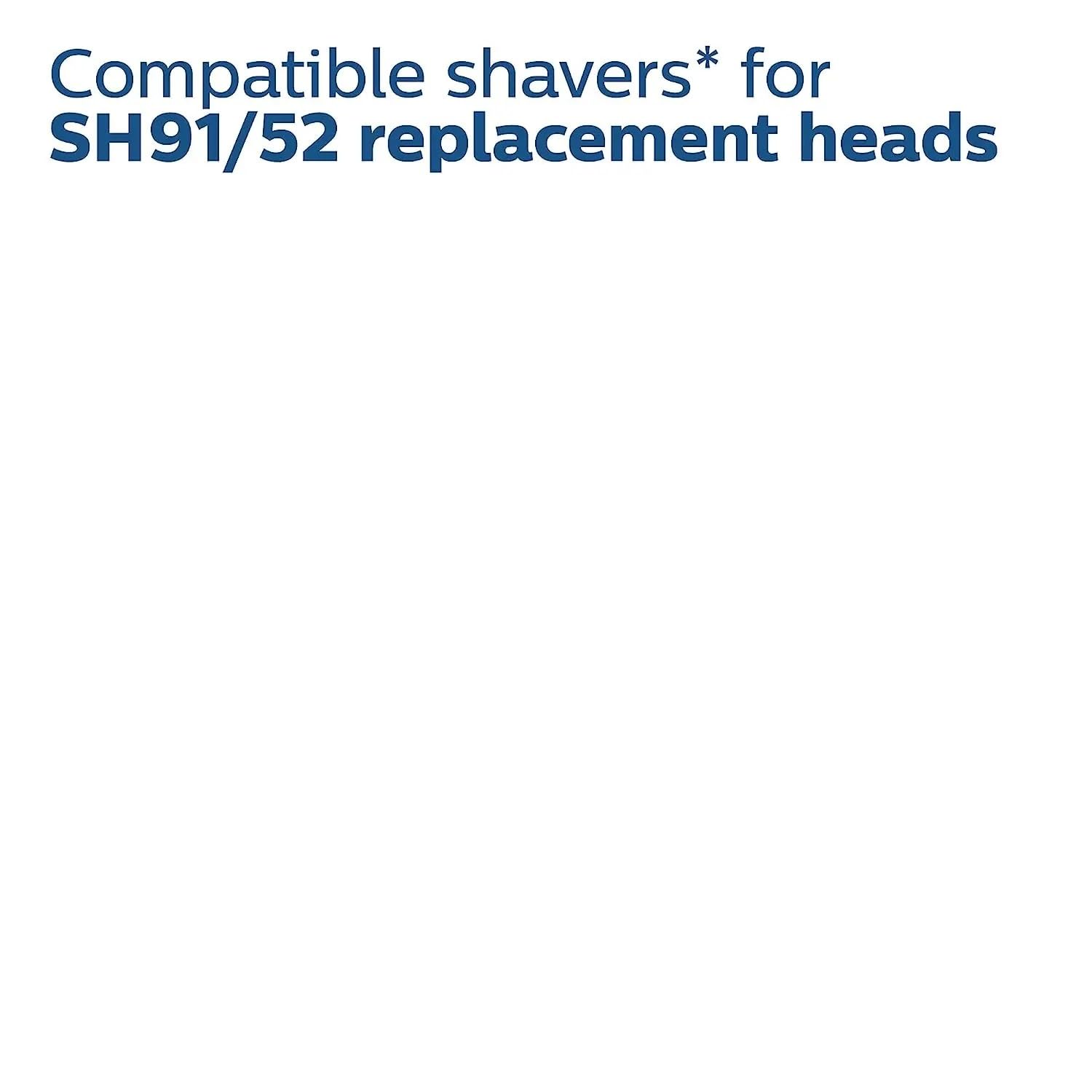 SH91 Ersatzklingen, Kompatibel For Philips, Elektrorasierer Serie 9000 (S9xxx), S9985, S9987, SP981X, SP9820, SP986X, SP9861, SP9863 SH91 Ersatzklingen(6 pcs)