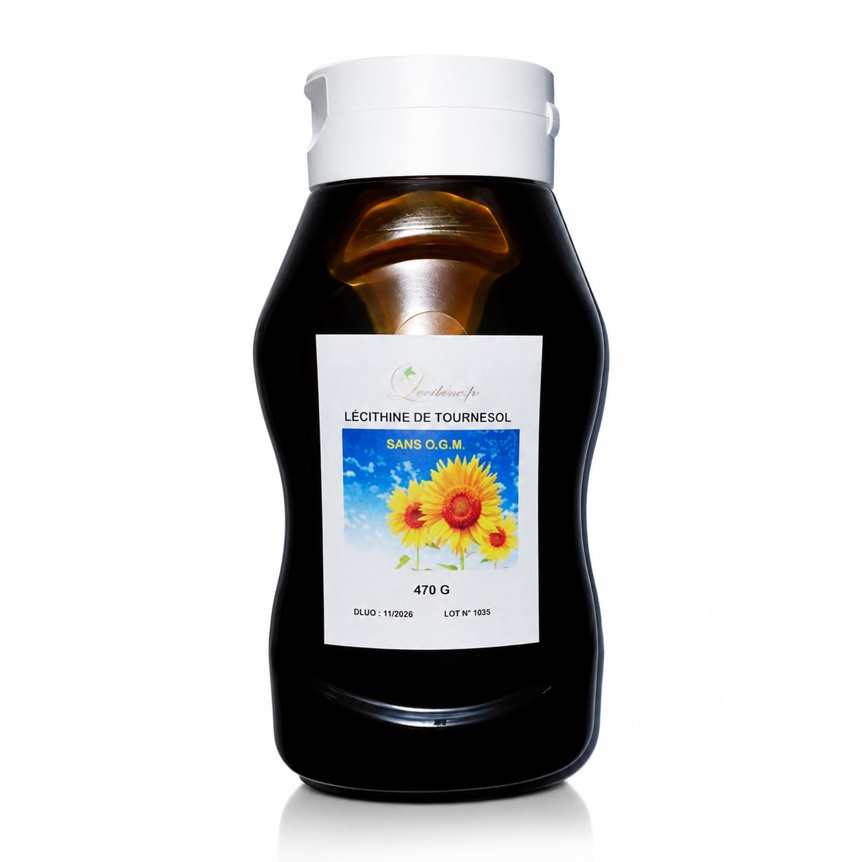 LECITINA DI GIRASOLE LIQUIDA CONVENZIONALE IN BOTTIGLIA DA 460 G