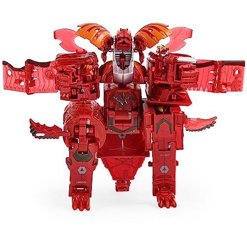 Bakugan 6060498 Geoforge Dragonoid, 7-In-1 Includes Exclusive True Metal Dragonoid And 6 Geogan Collectibles thumb #5