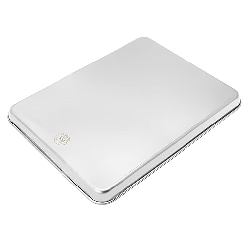 Miniatura 55 de QWORK Bandeja quirúrgica de acero inoxidable, para instrumentos médicos, tatuaje, suministros quirúrgicos, 15 3/4 "x 11-13/16" × 15/16", bandeja 1