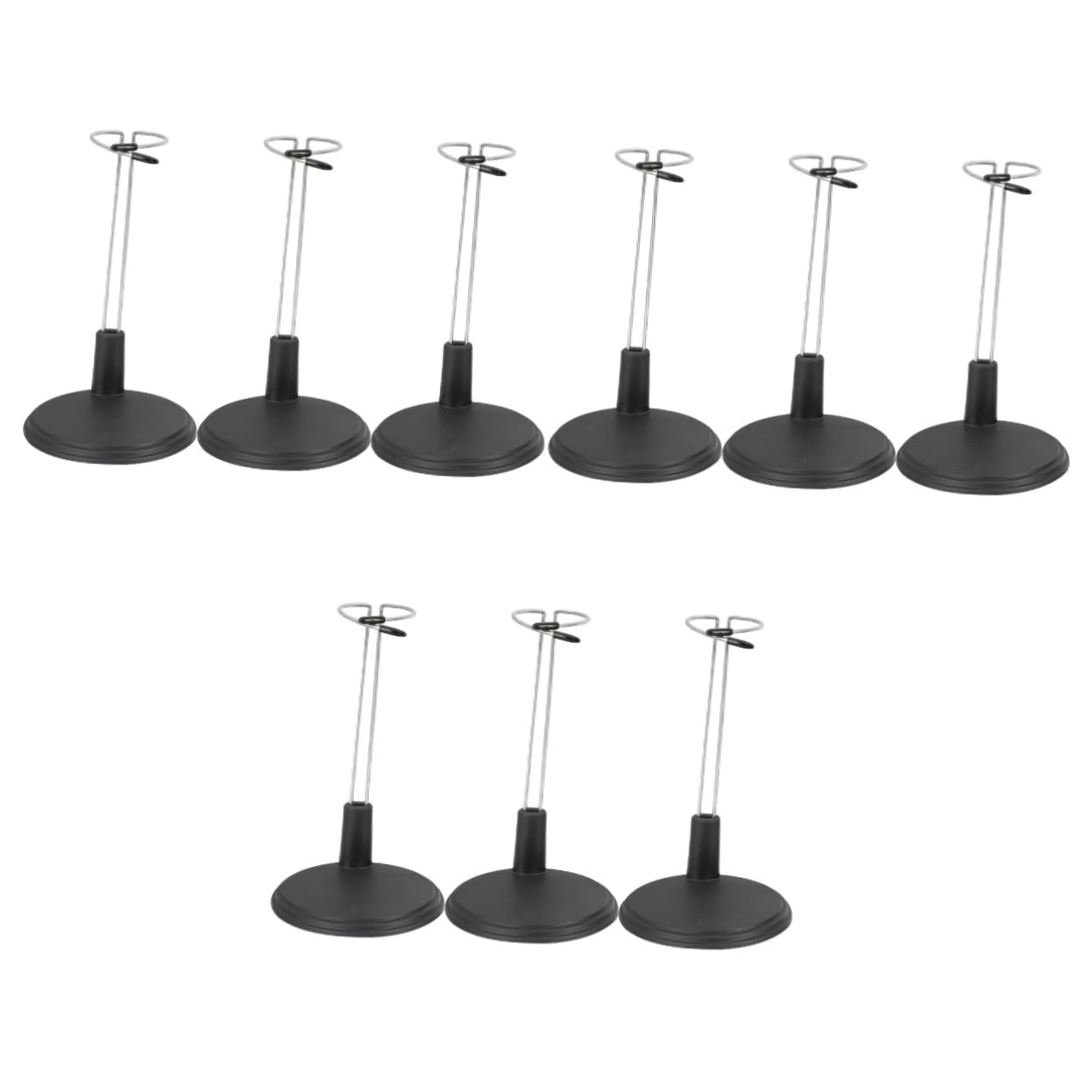 HONMEET 3sets Doll Bracket Strong Doll Supporting Rack for Display PVC Figures Stand 3pcs*3