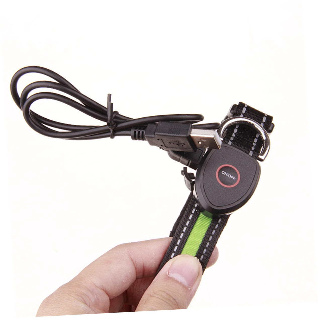 FOMIYES Collar De 3 Piezas Collar Intermitente Para Mascotas Para Perros Que Brilla En La Oscuridad es Para Perros LED Iluminado Circular Que