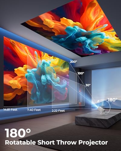 CLOKOWE Mini Projector HY300PRO+ の商品画像 2
