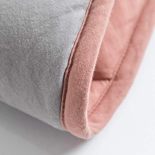 BBAUER Vloerkleed Nordic Leaf tapijt zachte katoenen vloermat tapijten baby kinderen slaapkamer kinderkamer decor tapijt deken woonkamer (kleur: groen) - Afbeelding 8