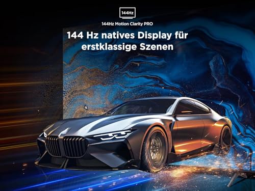 TCL 55Q7C QLED Mini LED Fernseher, 55 Zoll, 4K HDR Premium, Dolby Vision IQ & Atmos, Smart TV mit Google TV, Bang & Olufsen 6.2.2 Sound, 144Hz VRR, AMD FreeSync Premium Pro, HDMI 2.1, AirPlay 2, Alexa TCL 55Q7C QLED Mini LED Fernseher, 55 Zoll, 4K HDR Premium, Dolby Vision IQ & Atmos, Smart TV mit Google TV, Bang & Olufsen 6.2.2 Sound, 144Hz VRR, AMD FreeSync Premium Pro, HDMI 2.1, AirPlay 2, Alexa