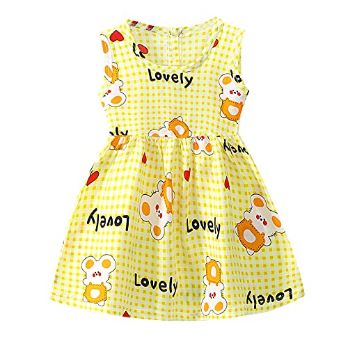 Vestido infantil infantil de princesa de algodão confortável para bebês e meninas, roupas infantis,