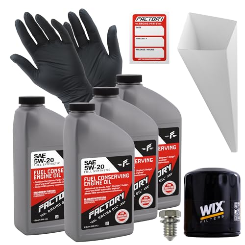 Kit de Cambio de Aceite Sintético 5W-20 para Mazda B2300 miniatura 1