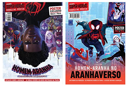 Superpôster Mundo dos Super-Heróis - Homem Aranha Aranhaverso - Coleção 2 pôsteres