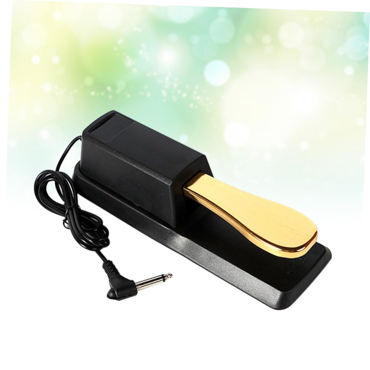 Pedal de Sustain para Piano Dorado de Abs y Metal, Clásico