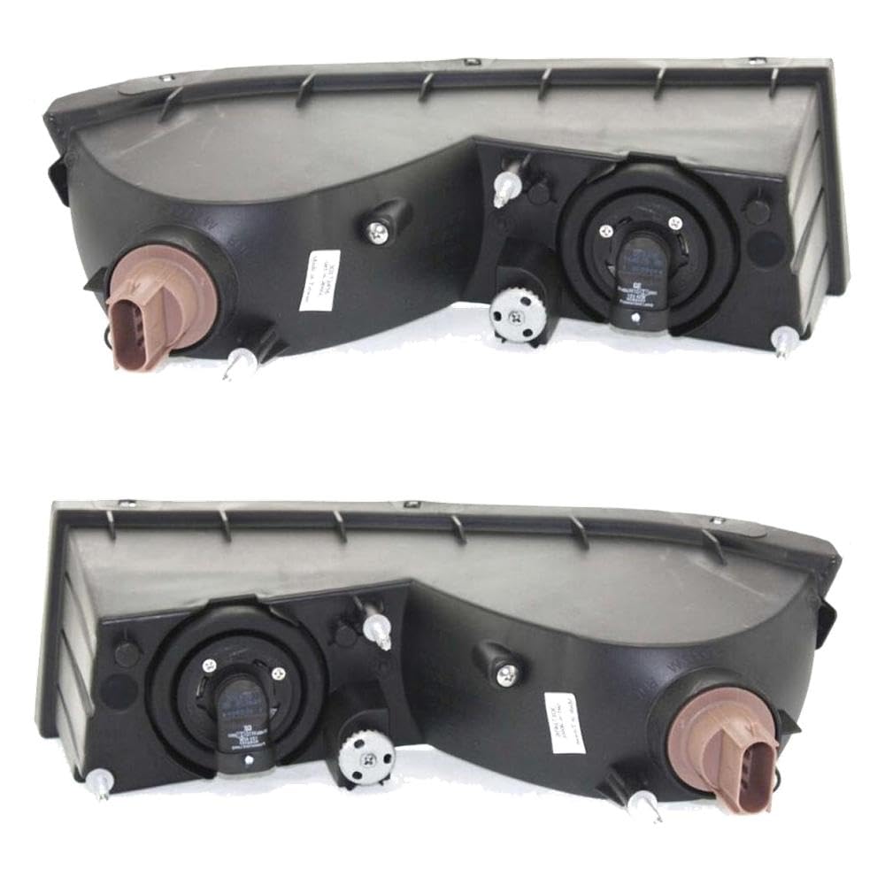 Rareelectrical New Pair Of Daytime Running Lights Compatible With Cadillac Escalade Esv Escalade Ext Escalade Escalade Ext Premium 2007-2014 By Part Numbers Gm2593163 Gm2592163 10383563 10383562