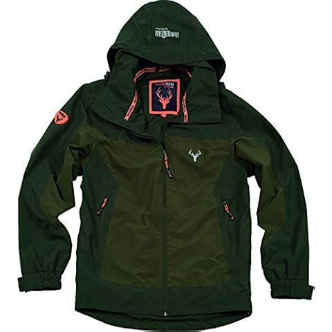 Chaqueta deportiva impermeable Teamwork con capucha y bolsillos Cover