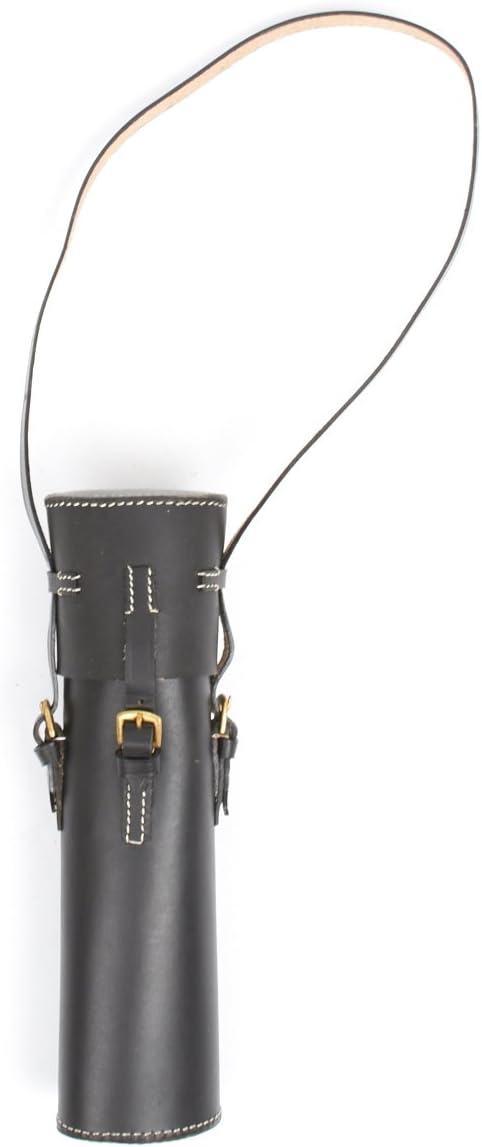 IMA German WWII 98k Rifle Scope Black Leather Carry Case with Carry Strap
