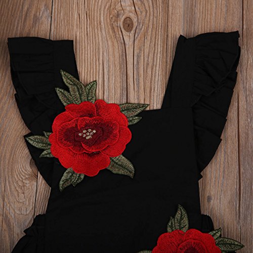 Baby Girls Jumpsuit Newborn Infant Kids Floral Clothes Summer Romper Bodysuit Sundress Outfits3