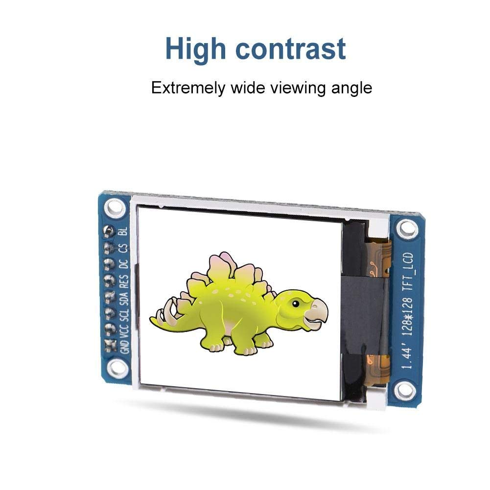 Display LCD TFT 1.44 Pollici 128x128 - Modulo SPI ST7735 Per Arduino E ARM - Foto 11