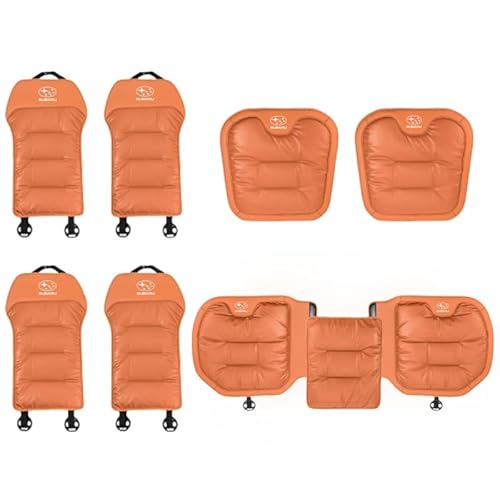 【2025 新型 カーシートクッションセット】スバル シートクッション スバル 車用 クッション 背もたれ クッション レガシィ インプレッサスポーツ フォレスター レヴォーグ アウトバック エクシーガ B4 全シリーズ対応 車 座布団 四季汎用 快適 通