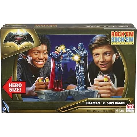 Mattel Batman Vs. Superman Robots Game Cover