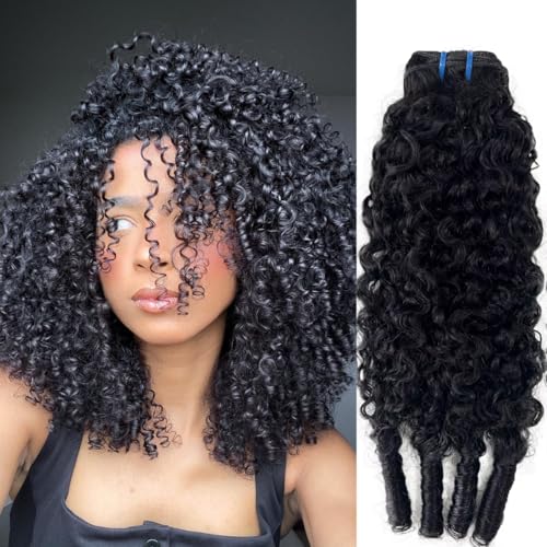 Daikemei Burmese Curly Bundles Human Hair 22 Inch 3C4A Water