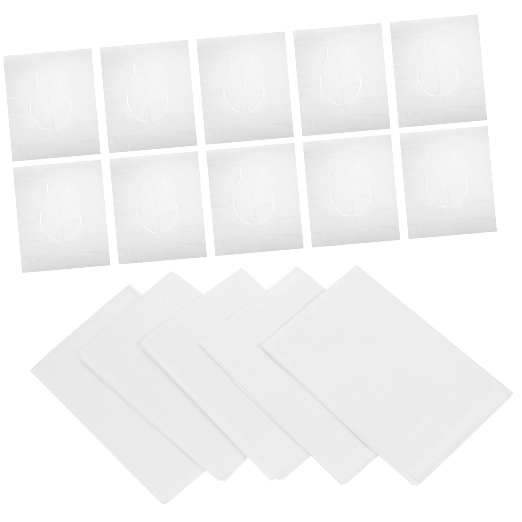 FUNOMOCYA Pack of 5 Disposable Toilet Seat Covers Water-soluble Toilet Mats for Home Travel Outdoor Activities